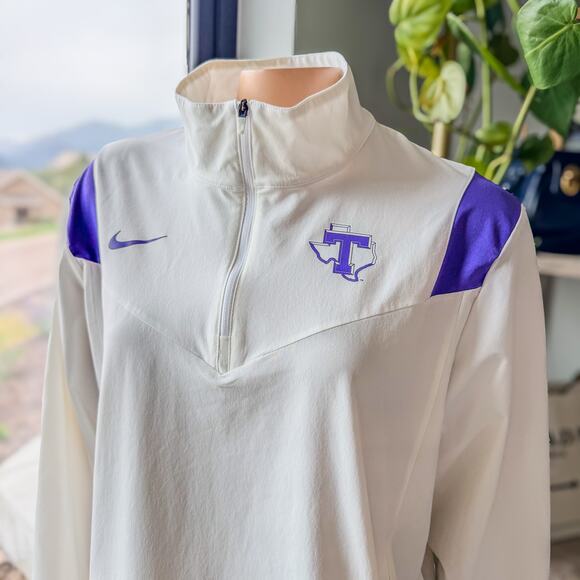 Nike TSU Tarleton State University Sideline Coach Pullover, NCAA, Men's Medium - Picture 3 of 10